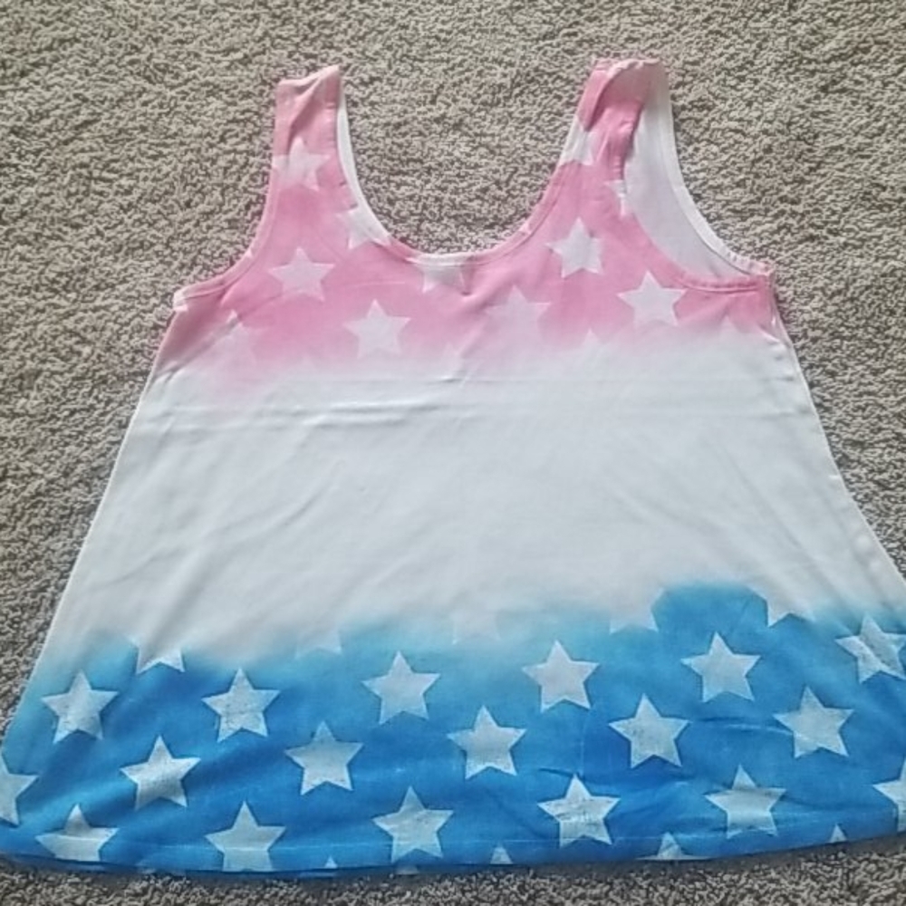 Stars stripes tank top